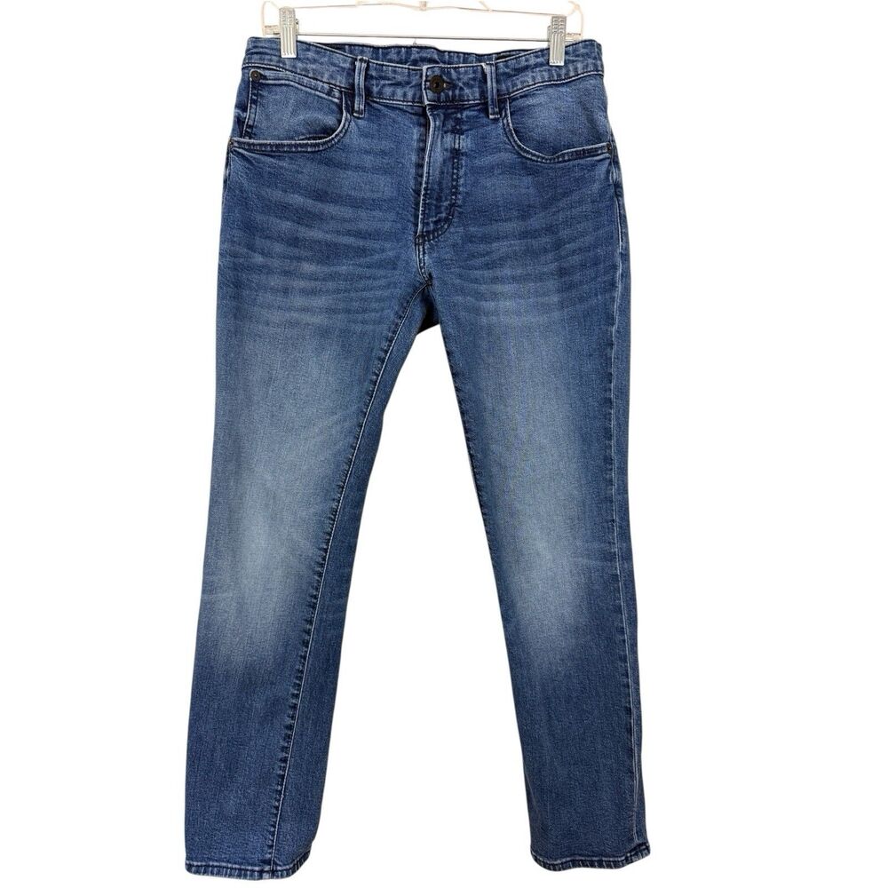 Bonobos Jeans Mens Sz 31x30 (Actual 30x 29) Slim Fit Straight Leg Blue Denim